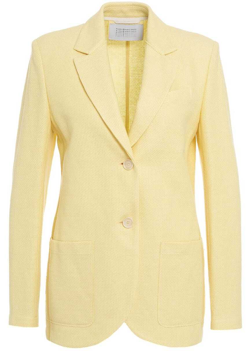 Harris Wharf London LONDON Single-breasted blazer Yellow