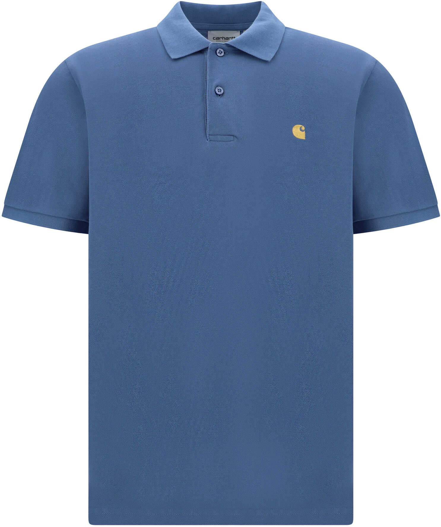 CARHARTT WIP Polo Shirt SORRENT / GOLD