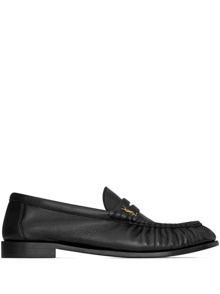 Saint Laurent SAINT LAURENT LOAFERS LE LOAFERS SHOES BLACK