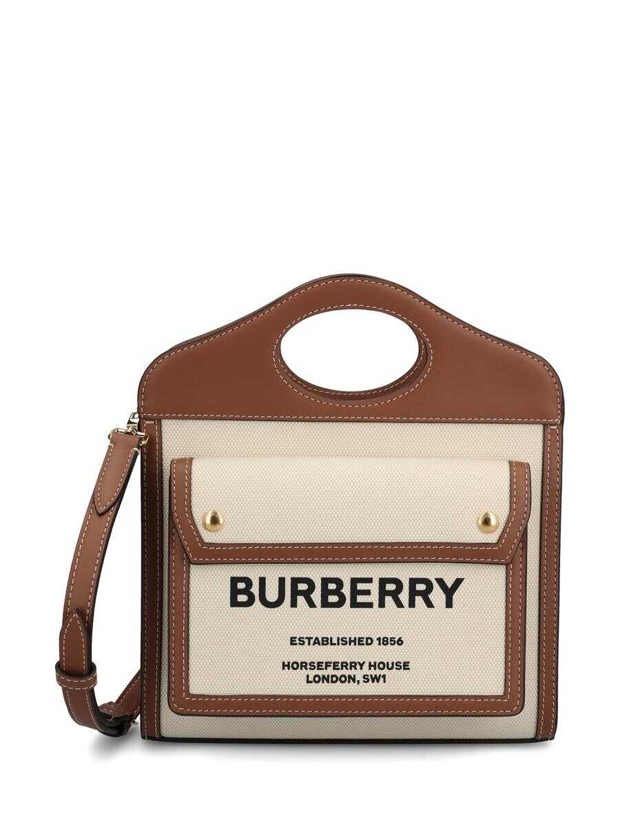 Burberry Burberry Handbags NATURAL/MALT BROWN