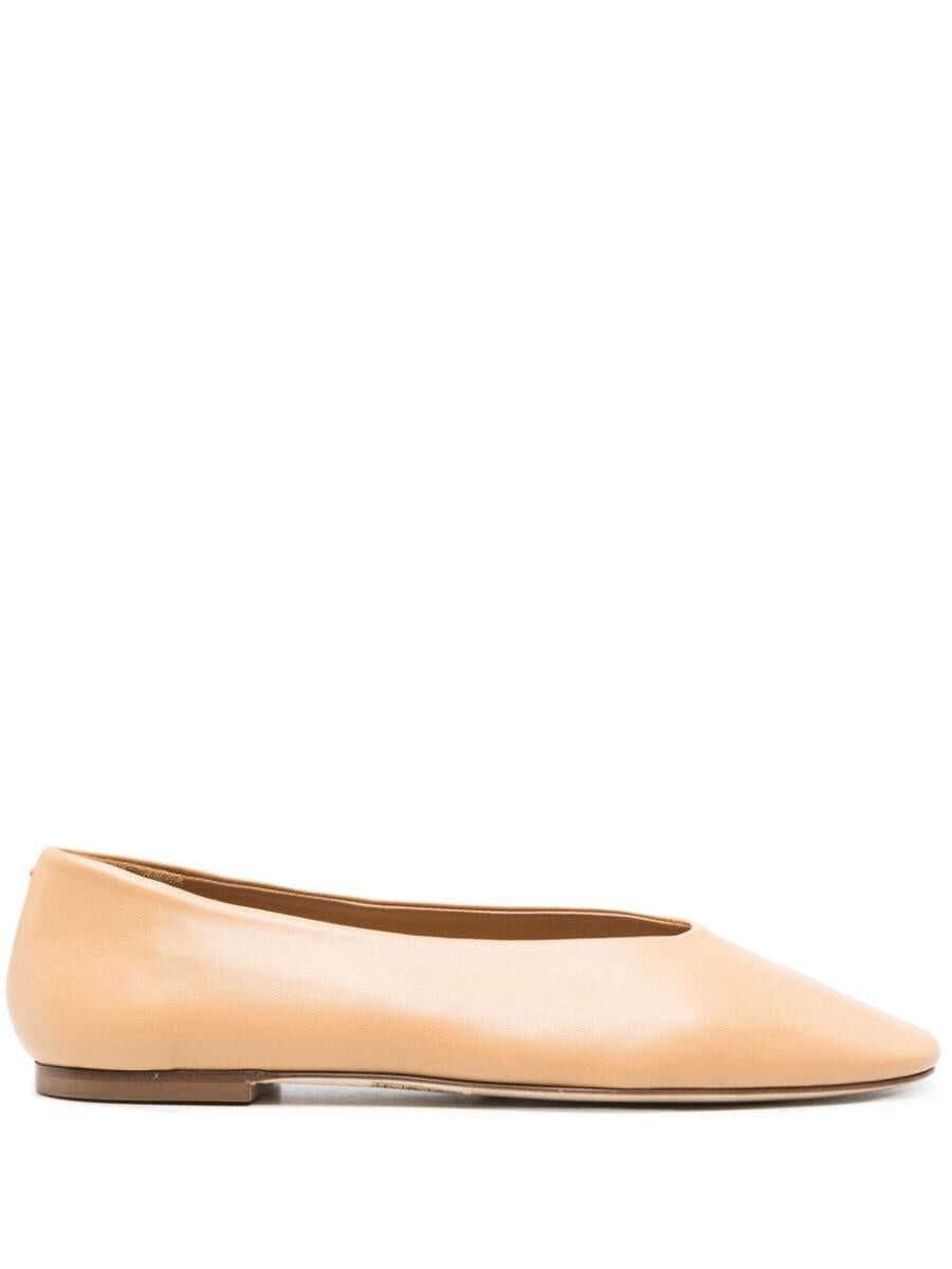 AEYDE AEYDE KIRSTEN NAPPA LEATHER CHAI SHOES NUDE & NEUTRALS
