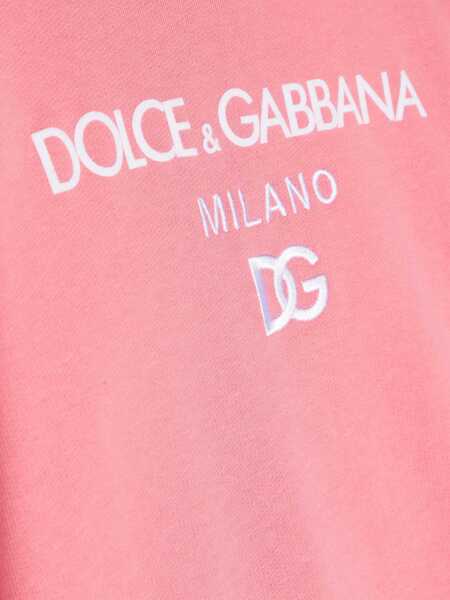 Bluze de trening Dolce & Gabbana D&G pink sweatshirt Fuchsia Baieti (BM 13392678) 3