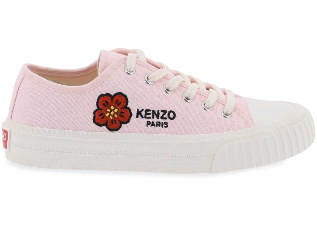 Kenzo Canvas Kenzoschool Sneakers ROSE CLAIR