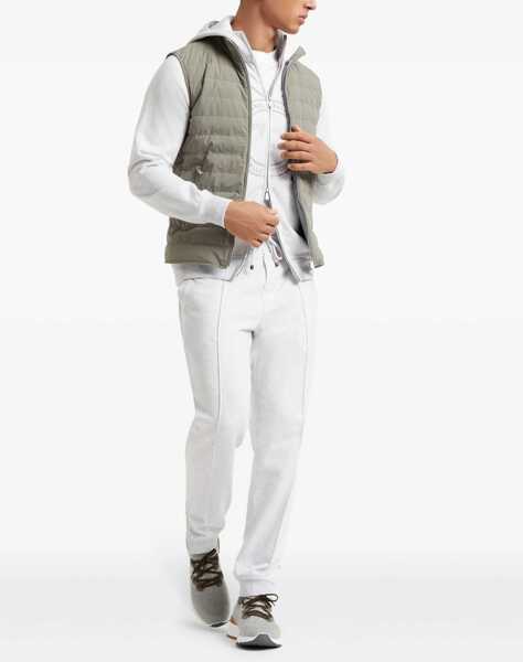 Tricouri Brunello Cucinelli Cotton T-Shirt BIANCO OTTICO TP Barbati (BM 13393389) 2