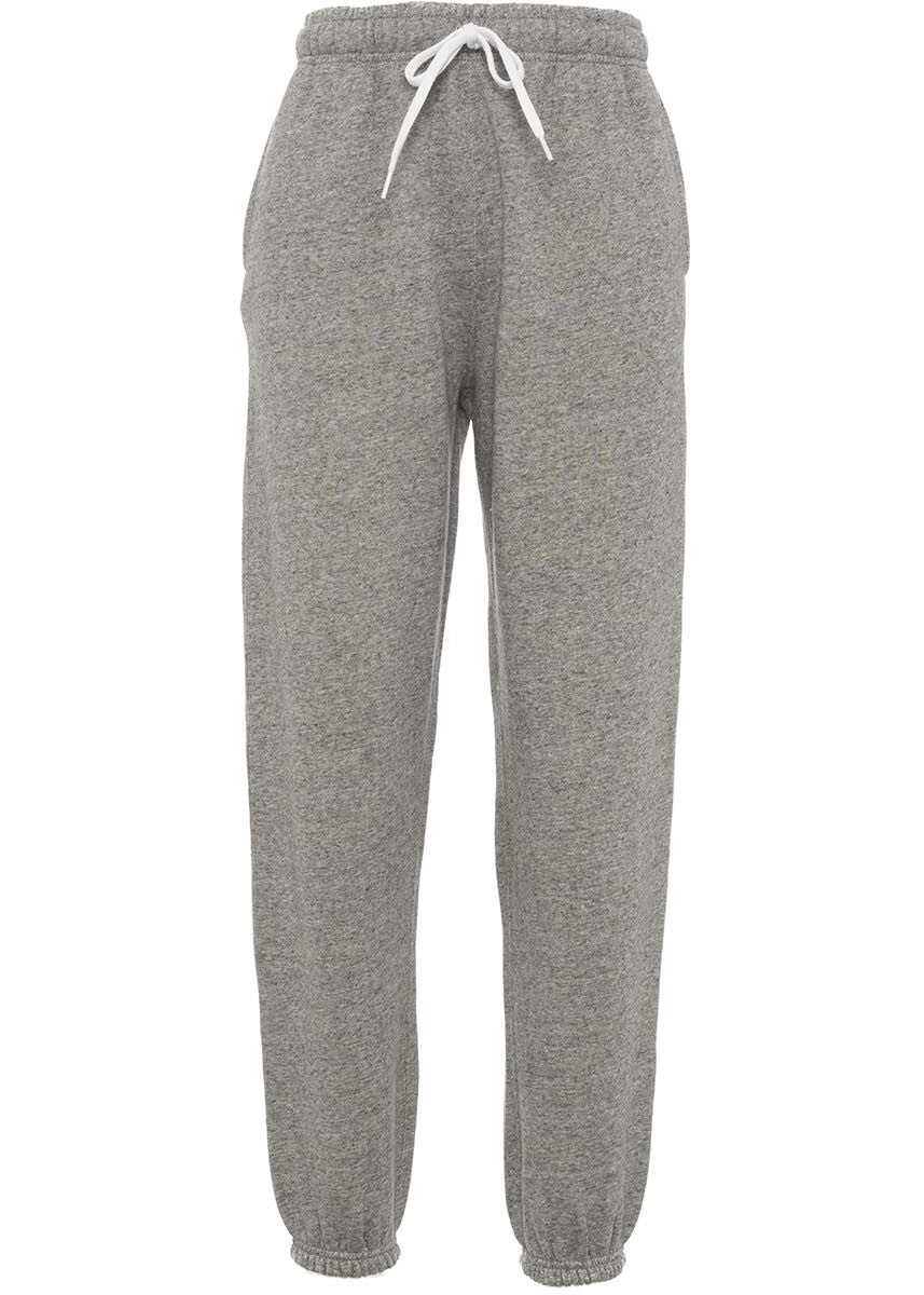 Ralph Lauren Jogger pants with logo embroidery Grey
