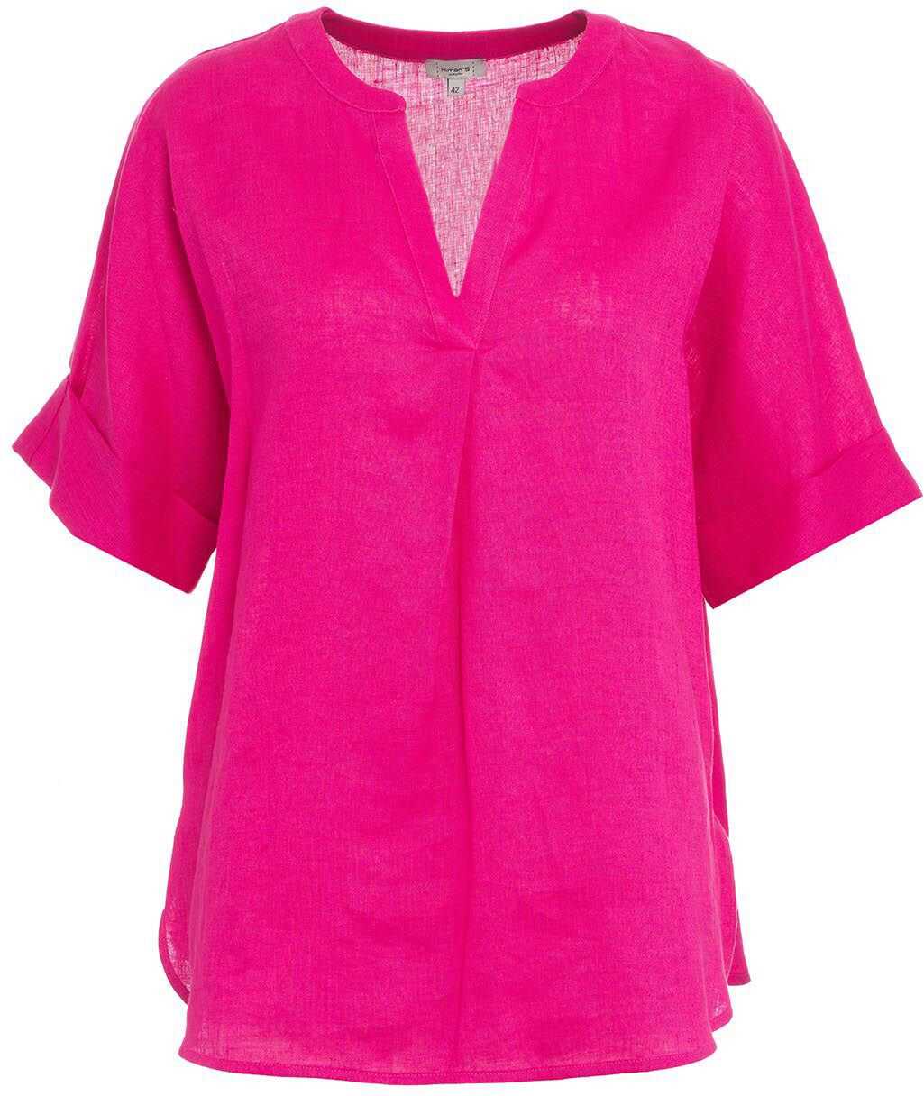 Himon\'s Linen blouse Pink