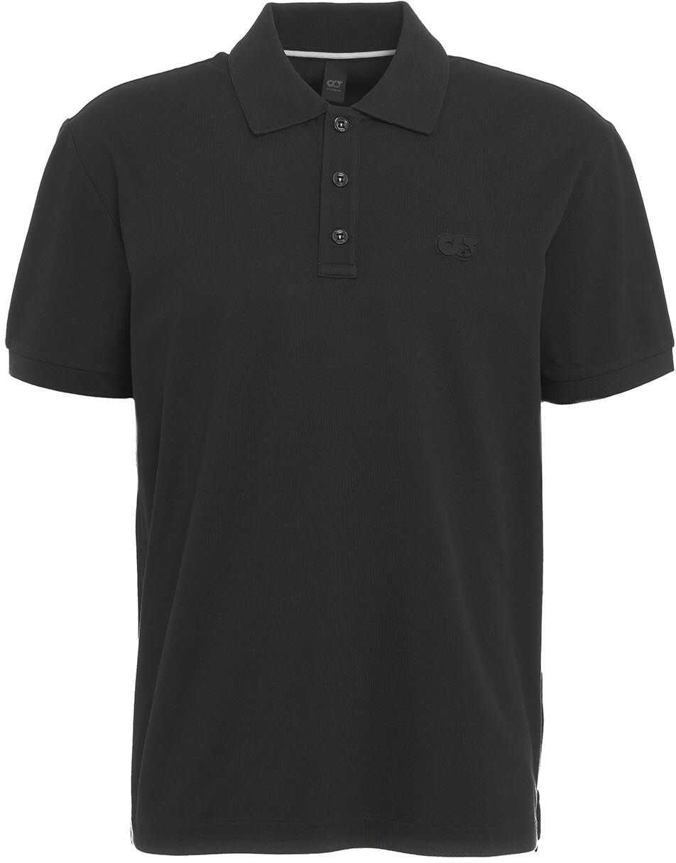 ALPHA TAURI Polo shirt with logo Black
