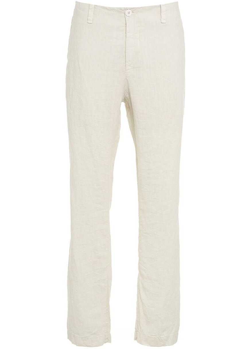 Transit Linen trousers White