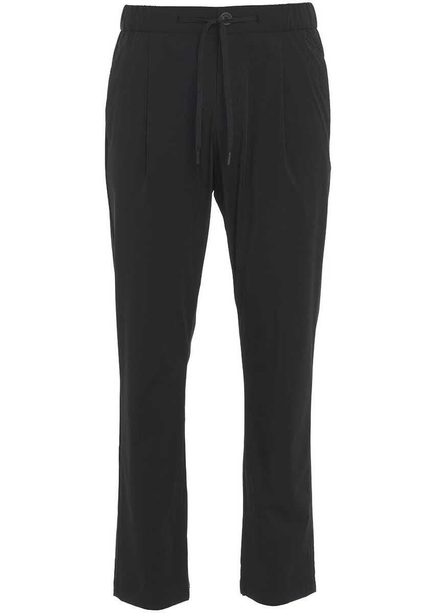 Herno Trousers with creases Black