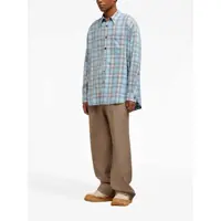 Camasi AMI Paris pentru Barbati - Camasi casual AMI Paris Ami Paris Casual Overshirt Blue Barbati (BM 13395164) - B-mall.ro