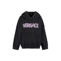 Bluze de trening Versace Logo Cotton Hoodie Femei