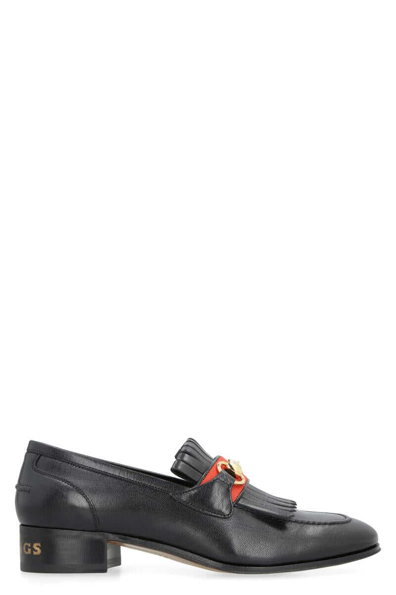 Gucci GUCCI HORSEBIT LEATHER LOAFERS BLACK