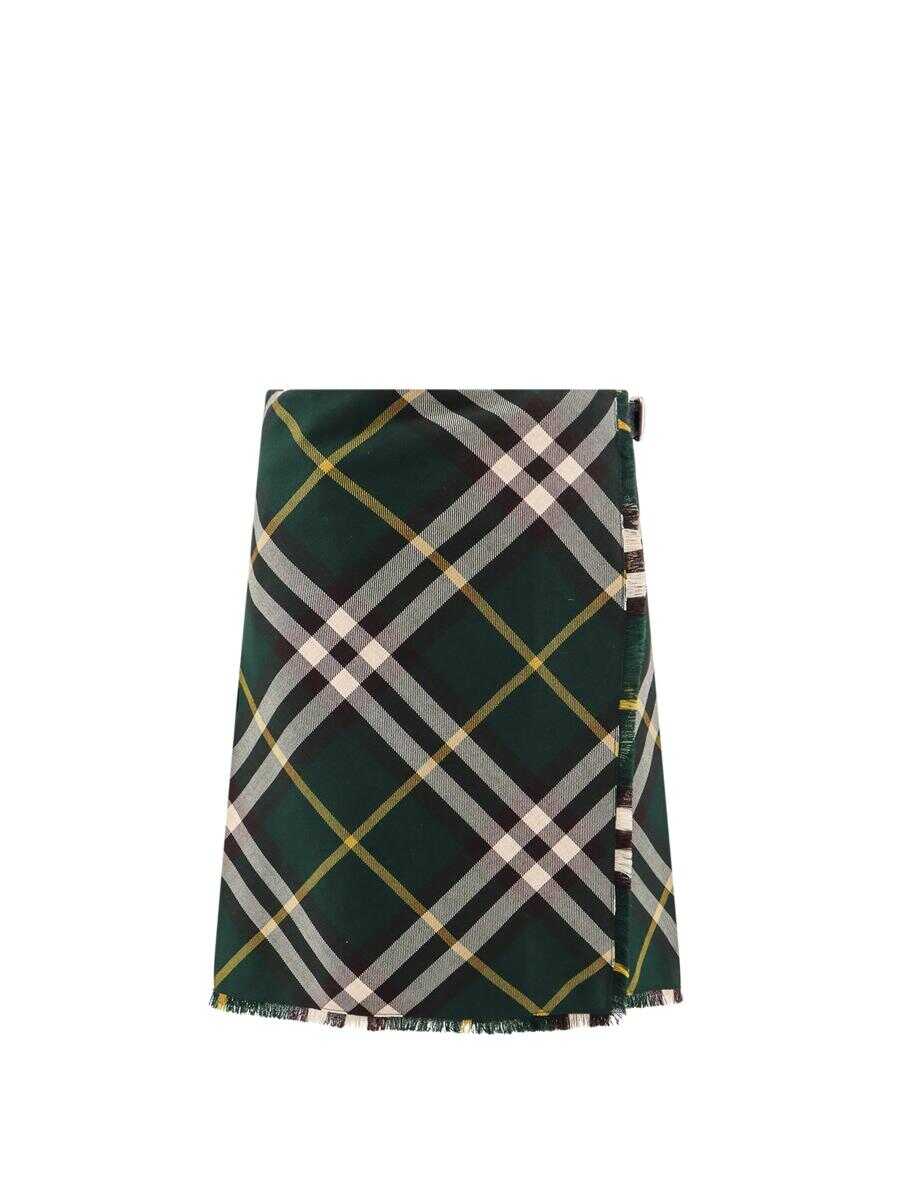 Burberry BURBERRY SKIRT GREEN