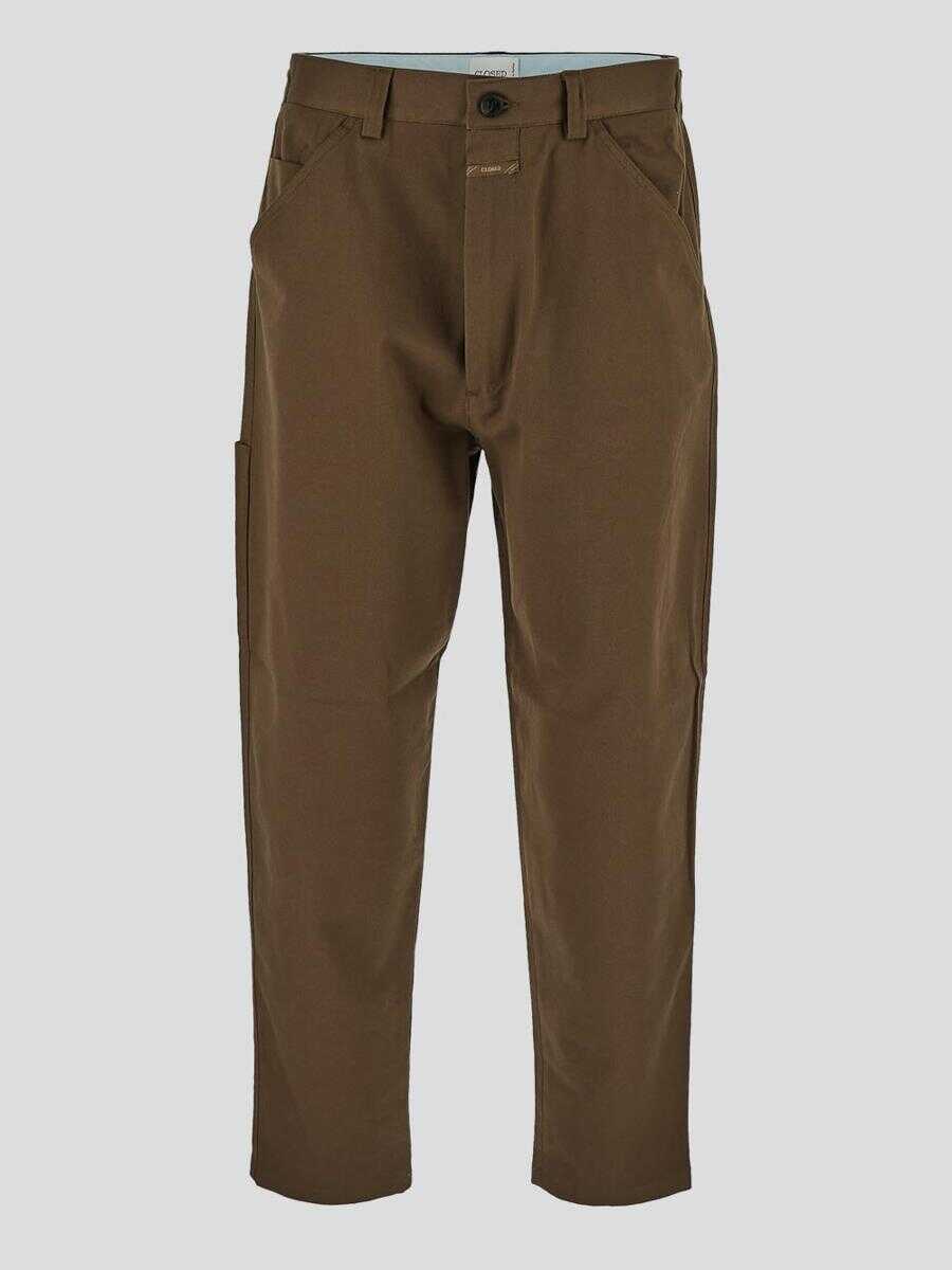 CLOSED Closed Trousers BROWN