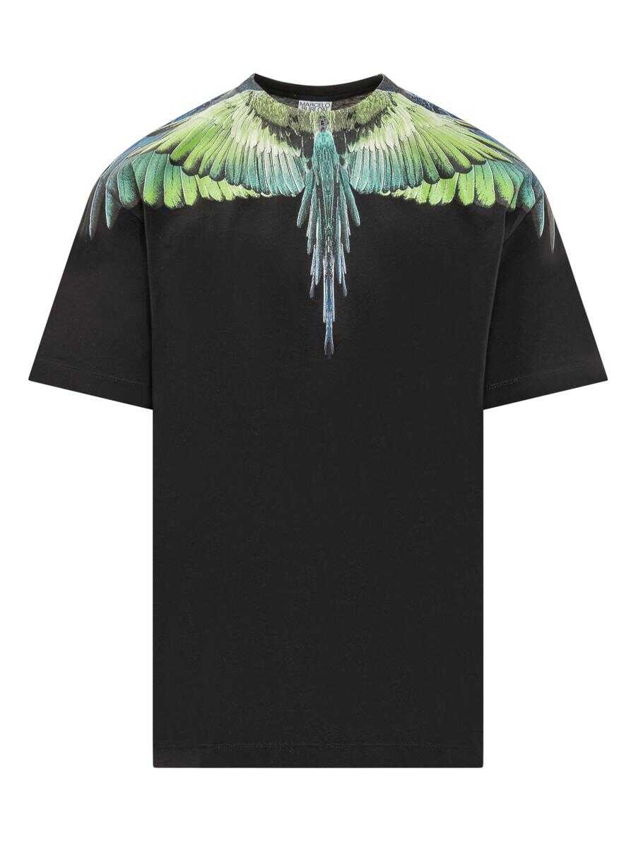 Marcelo Burlon MARCELO BURLON COUNTY OF MILAN ICON WINGS T-SHIRT BLACK