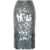 P.A.R.O.S.H. Midi Grey Skirt With All-Over Sequins In Stretch Polyamide Woman GREY