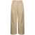 Thom Browne White Relaxed Pants With 4Bar Rwb Detail In Cotton Woman WHITE