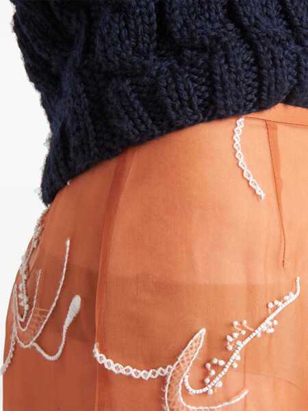 Fuste casual Prada Prada Skirts ORANGE Femei (BM 13408229) 5
