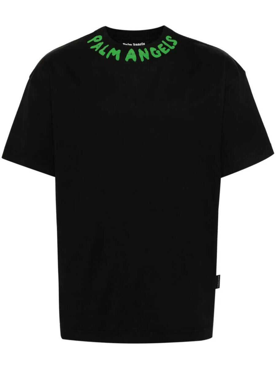 Palm Angels Palm Angels T-shirts and Polos BLACK GREE