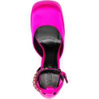 Pantofi stiletto Dama - Pantofi stiletto Versace Jewel Strap Satin Platform Pumps 12Cm Pink Femei (BM 13411907) - B-mall.ro