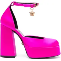 Pantofi stiletto Jewel Strap Satin Platform Pumps 12Cm Femei