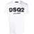 DSQUARED2 Crew Neck Cool Fit T-Shirt With Printed Logo White