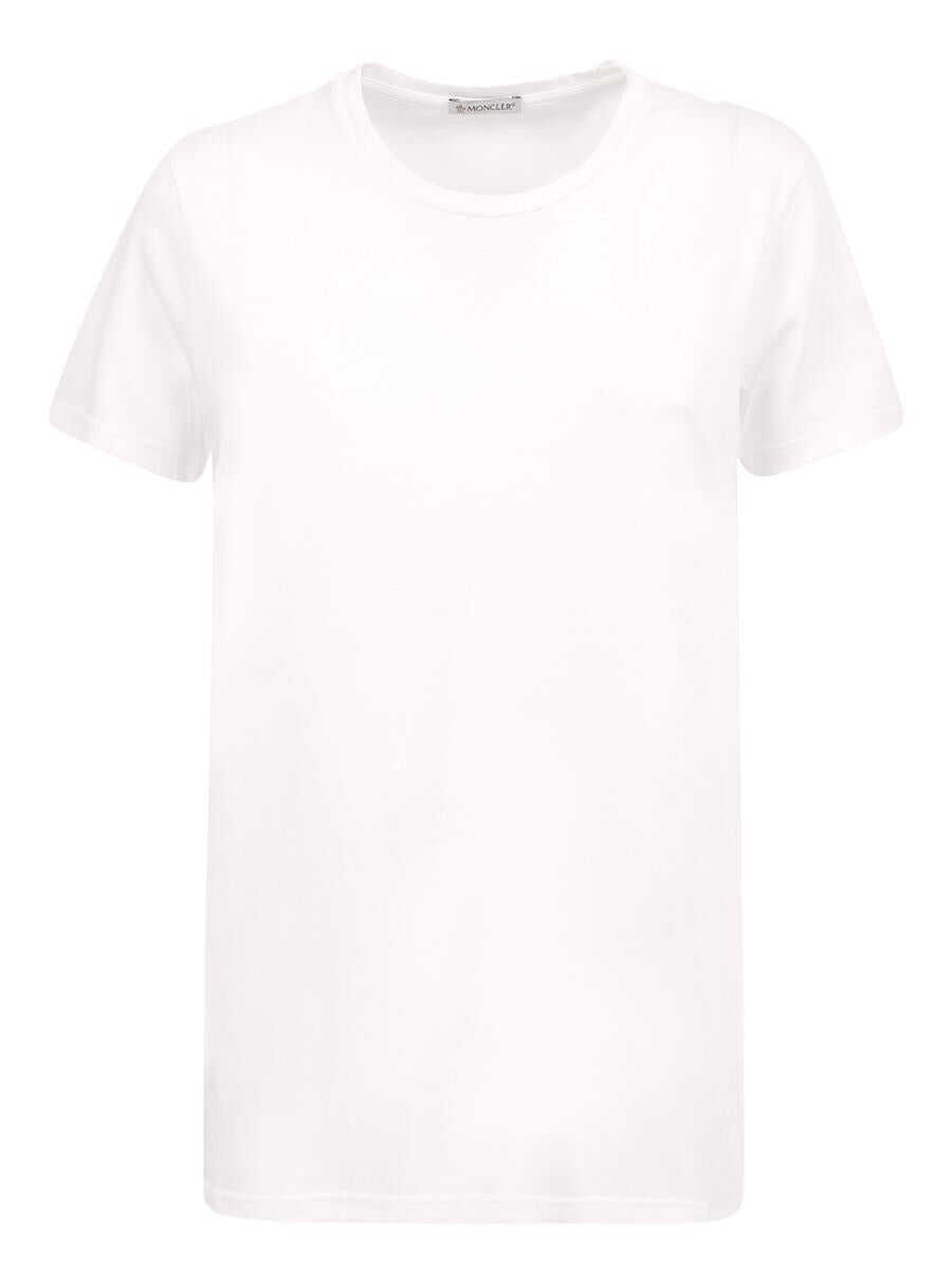 Moncler MONCLER T-SHIRTS WHITE