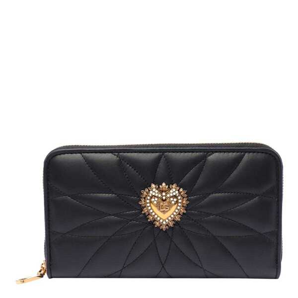 Portofele Dolce & Gabbana Dolce & Gabbana Accessories Black Femei (BM 13419125) 1