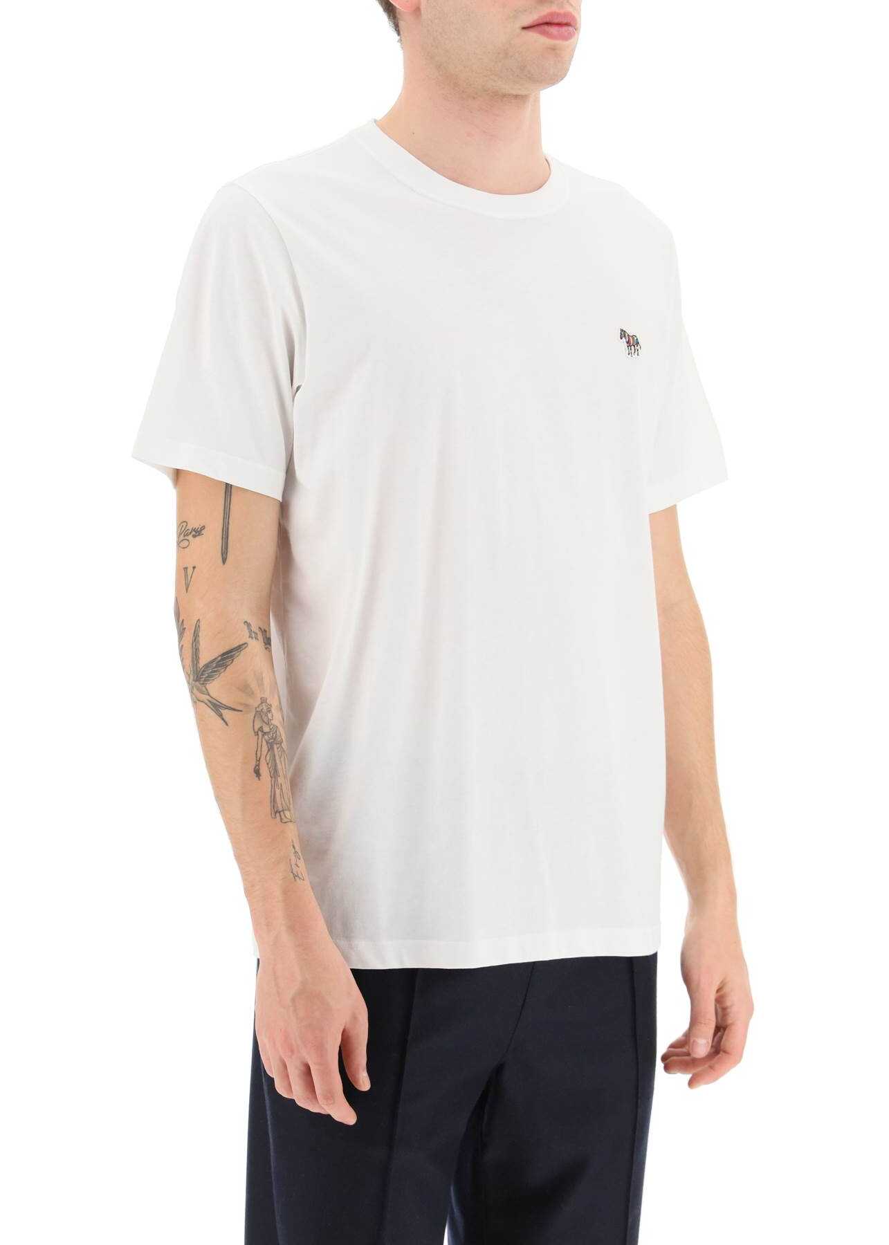 PS PAUL SMITH Organic Cotton T-Shirt WHITE