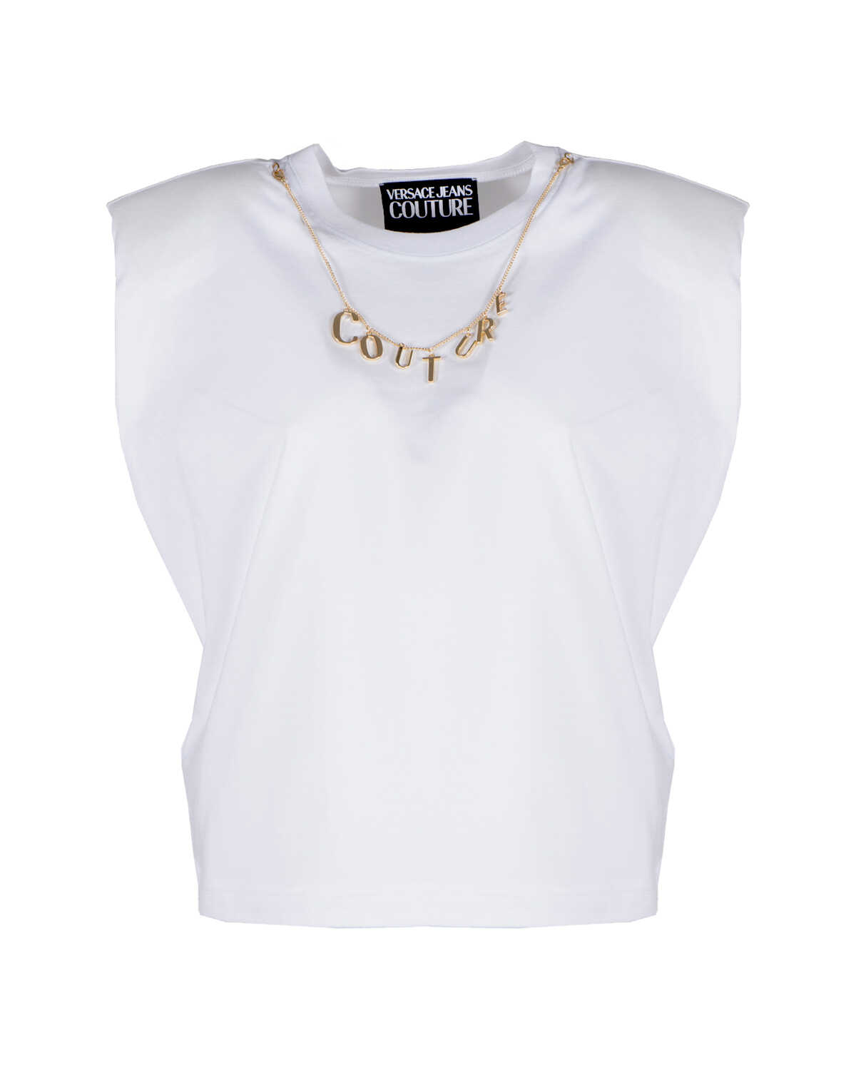 Versace Jeans Couture Couture Charms Top BIANCO