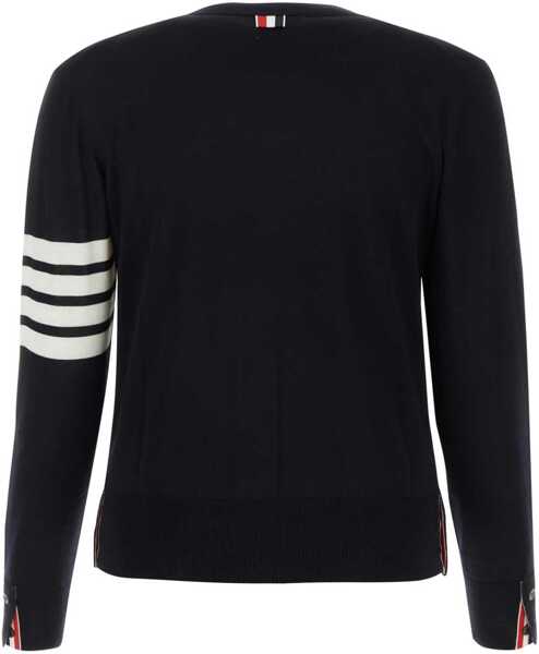 Cardigane Thom Browne Merino Wool Cardigan NAVY Femei (BM 13426103) 2