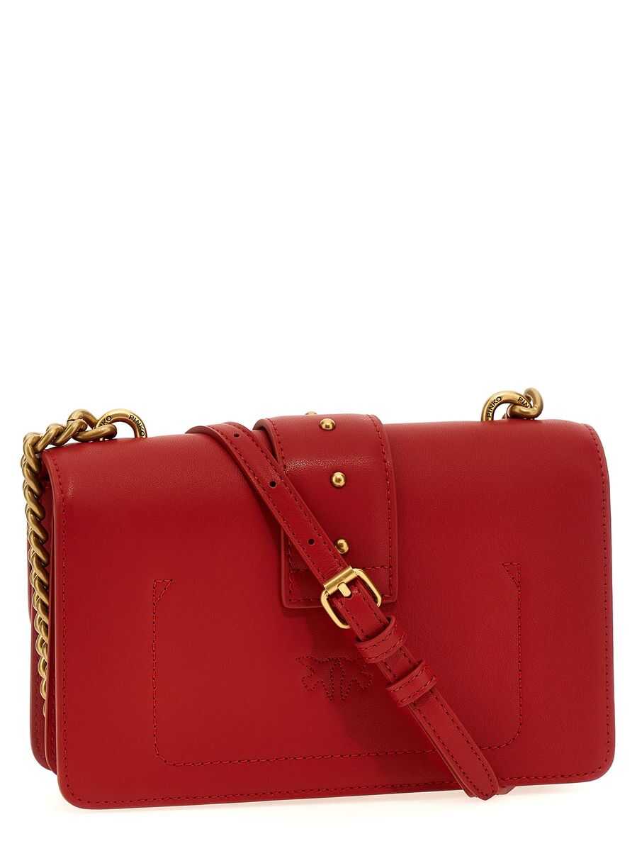 Pinko PINKO \'Mini Love Bag One Simply\' crossbody bag RED