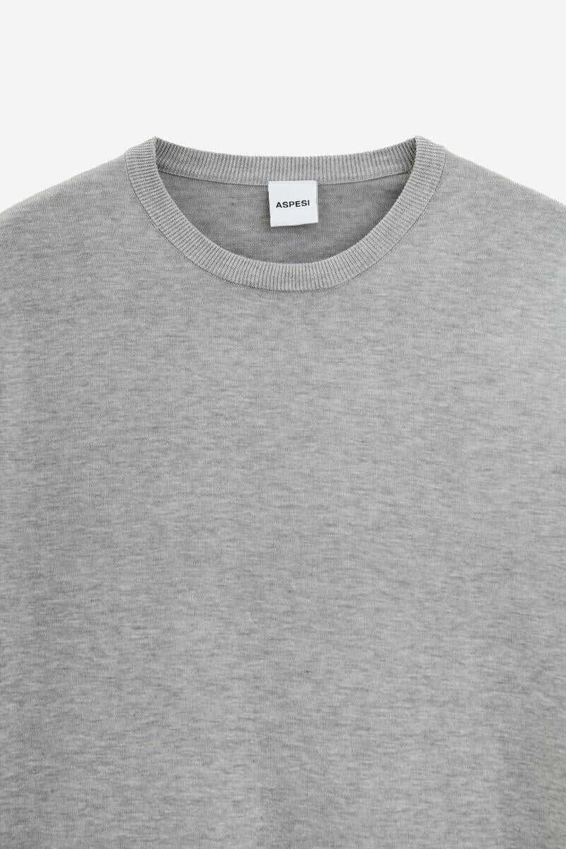 Topuri Aspesi Aspesi T-Shirts GREY Barbati (BM 13427486) 2