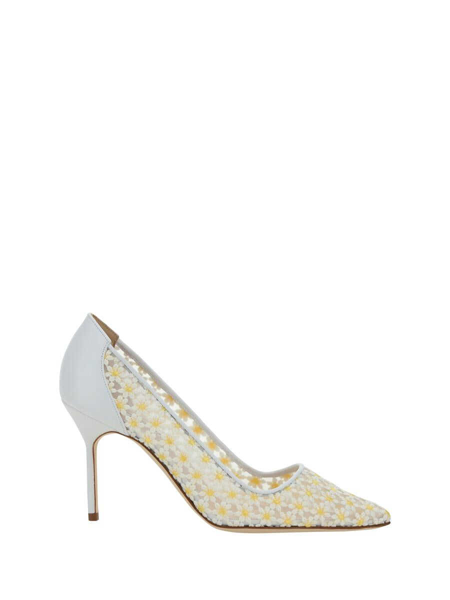 Manolo Blahnik MANOLO BLAHNIK PUMPS YWOV/WHIT