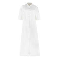 Rochii Jil Sander Cotton Shirtdress Femei