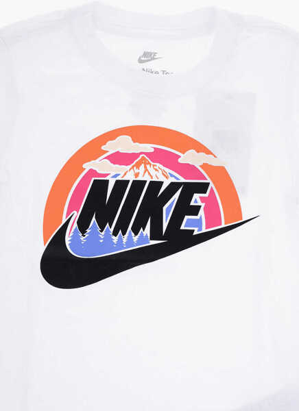Tricouri Nike Solid Color Wilderness Futura Crew-Neck T-Shirt With Front P White Baieti (BM 13451612) 2