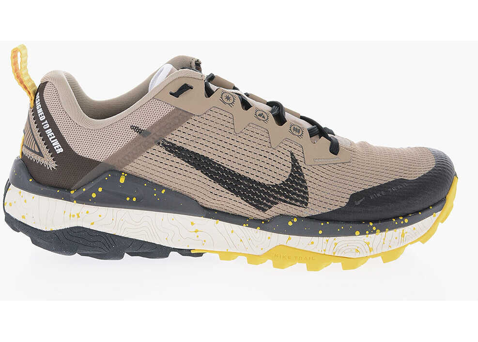 Sneakers Nike Fabric React Wildhorse 8 Low-Top Sneakers With Contrast Sole Brown Barbati (BM 13451876) 3