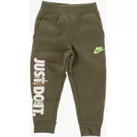 Pantaloni de trening Fleeced-Cotton Blend Joggers With Printed Logo Baieti