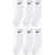 Nike Long 6 Pairs Of Socks Set With Embroidery-Logo Black & White
