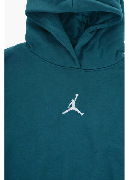 Bluze de trening Nike Air Jordan Fleeced-Cotton Blend Icon Play Hoodie Green Baieti (BM 13451894) 2