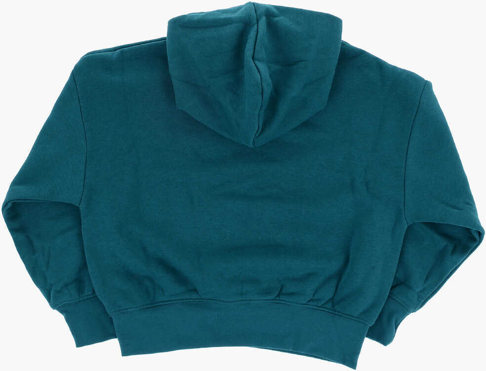 Bluze de trening Nike Air Jordan Fleeced-Cotton Blend Icon Play Hoodie Green Baieti (BM 13451894) 3