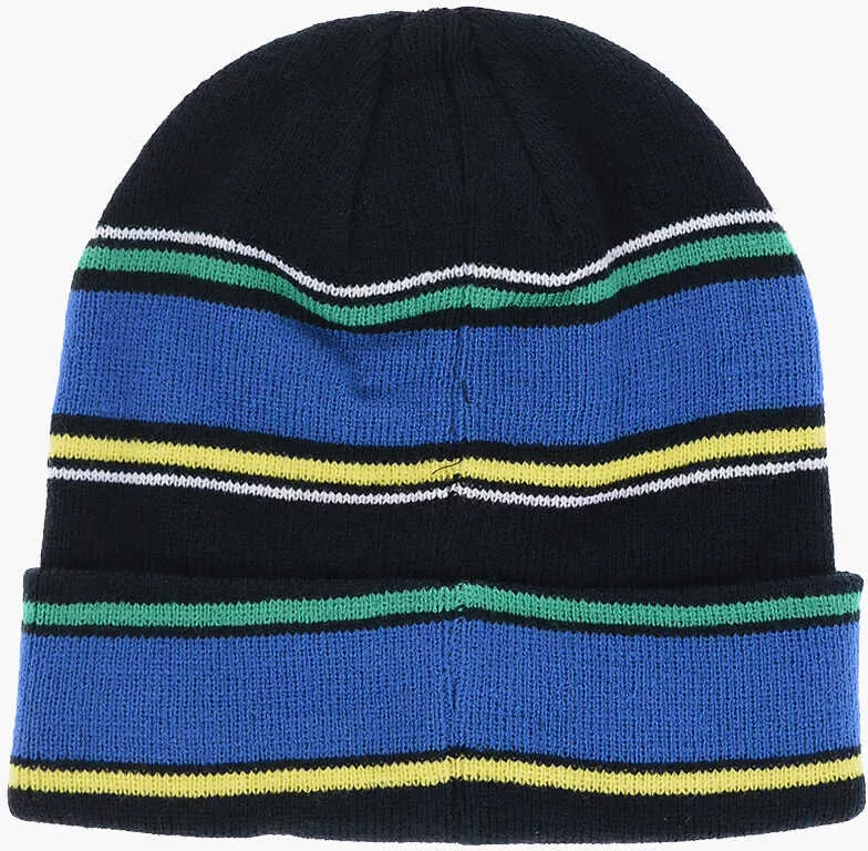 Caciuli Nike Striped Beanie And Glovers Set Blue Baieti (BM 13451903) 3
