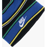 Caciuli pentru Baieti - Caciuli Nike Striped Beanie And Glovers Set Blue Baieti (BM 13451903) - B-mall.ro