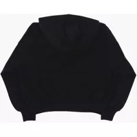 Hanorace pentru Baieti - Hanorace Converse Fleeced-Cotton Blend Sweatshirt With Hood And Half Zip Black Baieti (BM 13451906) - B-mall.ro