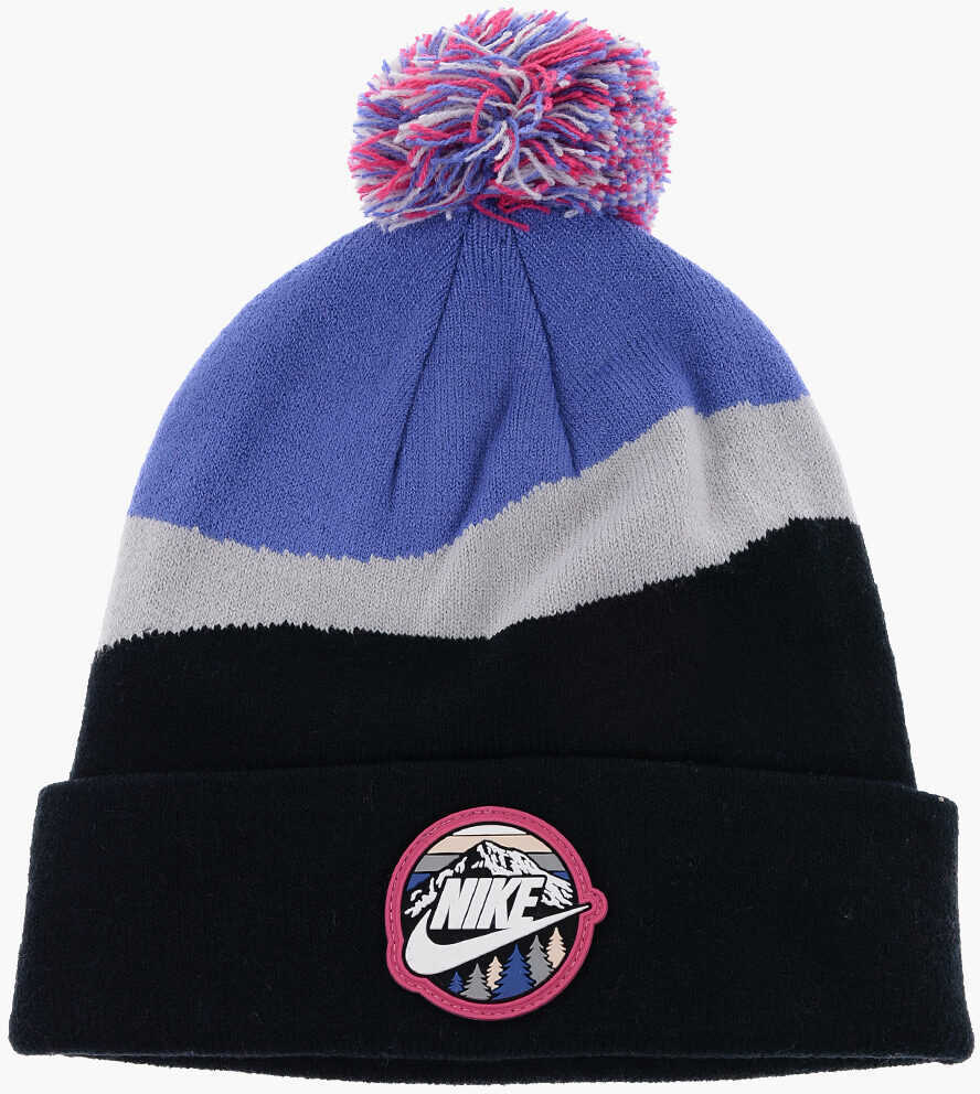 Caciuli Nike Gloves And Beanie With Pom Pom Set Black Baieti (BM 13451981) 2