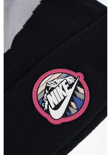 Caciuli Nike Gloves And Beanie With Pom Pom Set Black Baieti (BM 13451981) 3