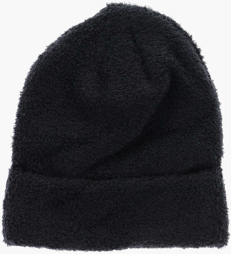 Caciuli Nike Soft Furry Fabric Beanie And Gloves Set Black Fete (BM 13451984) 4