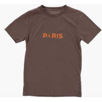 Tricouri Air Jordan Solid Color Wordmark Crew-Neck T-Shirt With Print Baieti