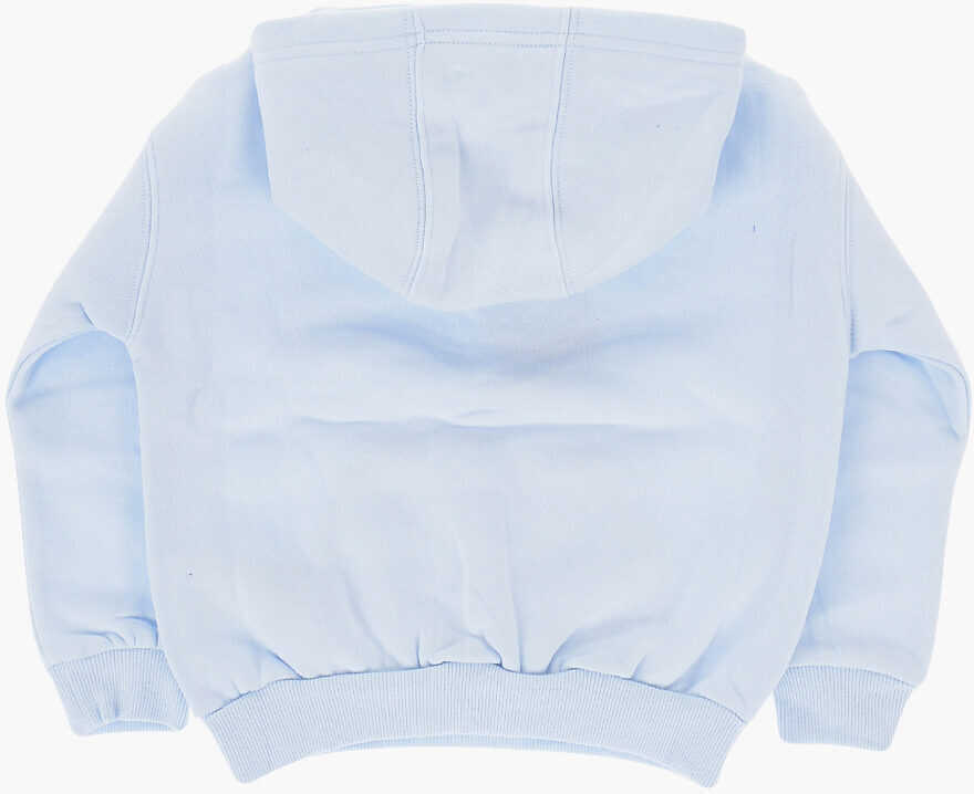 Bluze de trening Nike Solid Color Hoodie With Printed Logo Light Blue Baieti (BM 13452053) 3