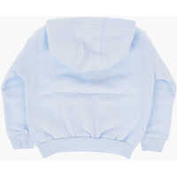 Bluze de trening pentru Baieti - Bluze de trening Nike Solid Color Hoodie With Printed Logo Light Blue Baieti (BM 13452053) - B-mall.ro